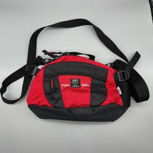 Fido‎ Dido Fanny Bag Pack Hiking Hip Waist Camping Vintage Y2K Outdoors Daypack